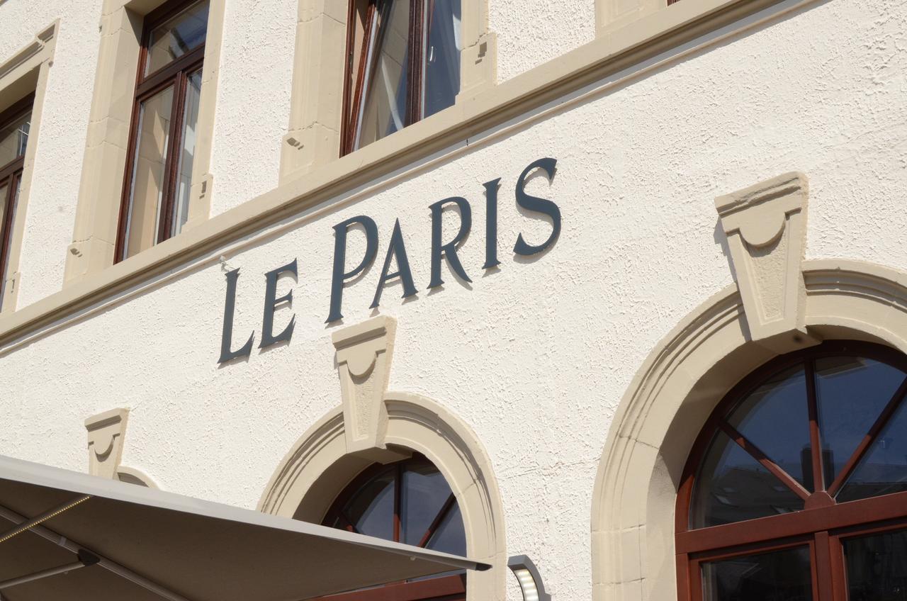Hotel Restaurant Le Paris Mondorf-les-Bains Bagian luar foto