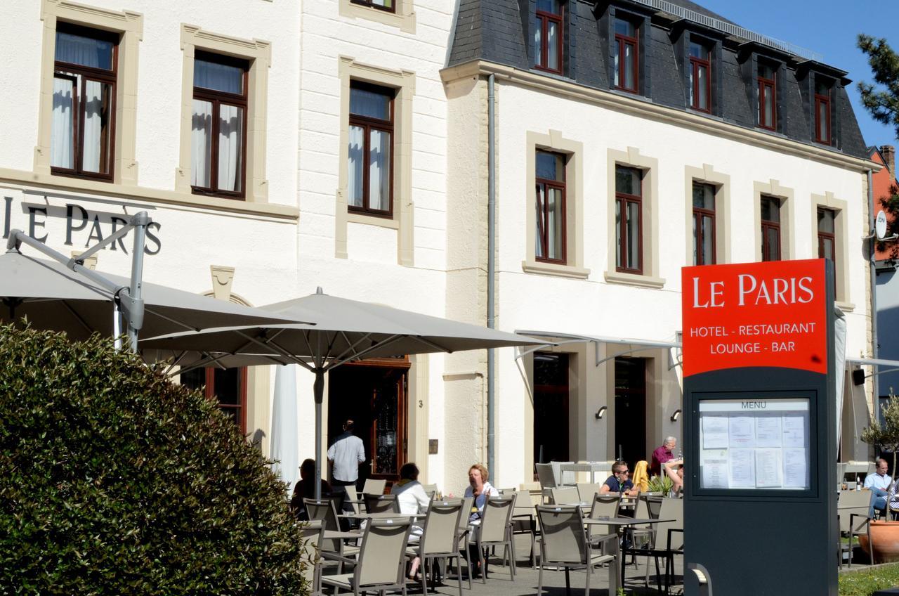 Hotel Restaurant Le Paris Mondorf-les-Bains Bagian luar foto